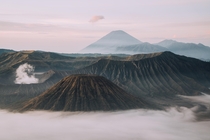 Sunrise over Mount Bromo Jawa Indonesia 