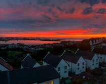 Sunrise this morning in Penarth UK 