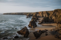 Sunset at Bedruthan Steps - A Beautiful part of the English Coast  IGpete_ell