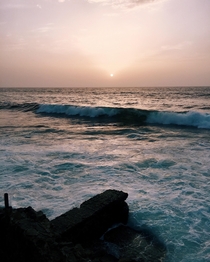 Sunset from Dakar Senegal x