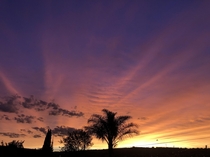 Sunset from my backyard Centurion South Africa 