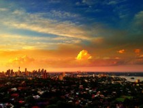 Sunset from the Junk x-post from rSydney  x 