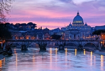 Sunset in Vatican City  by Srgio Martins