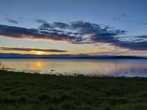 Sunset on the Shannon Longford Ireland 