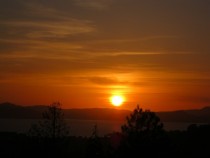 Sunset over Berkeley California 