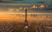 Sunset over Paris 