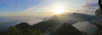 Sunset over Rio de Janeiro 