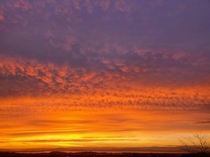 Sunset over San Pablo Bay California