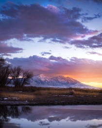 Sunset over Utah Lake  IG rondinasnaps