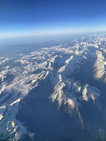 Swiss alps from f high 