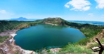 Taal Volcano on the island of Luzon Philippines 