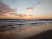Take a break from job and relax while staring the sunset Playas Ecuador 