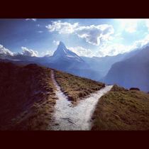 Take the path less traveled Matterhorn Switzerland 