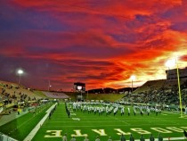Taken at my schools last football game Fort Collins CO 