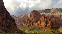 Taken five years ago and has been my desktop background ever since - Zion National Park Utah  x
