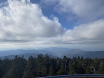Tallest point in the Smoky Mountains Clingmans Dome NC