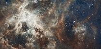 Tarantula Nebula home to the most massive stars ever seen  light-years away 