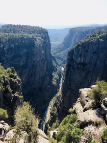 Taurus Canyon in Antalya Turkey 