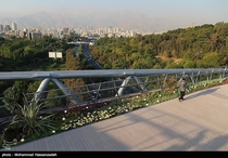 Tehran from Nature Bridge 