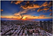 Tel Aviv Israel - Sunset 