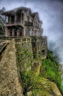 Tequendama Falls Hotel Colombia - Rumored to be haunted it will now be turned into the Tequendama Falls Museum of Biodiversity and Culture - 