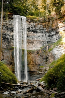 Tews Waterfall in Dundas Ontario  OC
