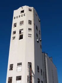 The abandoned Bunge grain elevator Minneapolis MN 