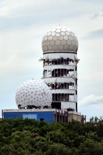 The abandoned Field Station Berlin Teufelsberg a NSA spy station on buried Nazi college 
