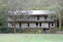 The abandoned Higdon Hotel Built in  Reliance Tennessee 