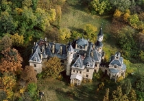 The Abandoned Schossberger Castle in Tura Hungary