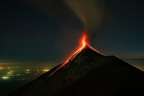 The Acatenango Volcanic Eruption by Joshua Paul Shefman 