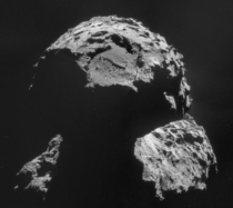 The Agilkia landing site on Comet PChuryumovGerasimenko taken on Nov th 