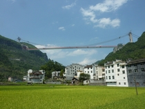 The Aizhai Bridge Hunan China 