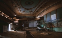 The Apollo Theatre of Tbilisi Georgia Built  abandoned sometime after the Soviet Union collapsed 