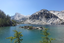 The aptly-named Perfection Lake in the Enchantments WA 