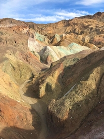 The Artists Palette at Death Valley 