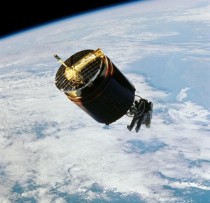 The Astronaut Who Captured a Satellite Astronaut Dale A Gardner flies free using the Manned Maneuvering Unit and begins to attach a control device to the malfunctioning Westar  satellite in  