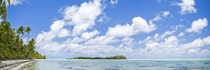 The atoll Tetiaroa in French Polynesia 