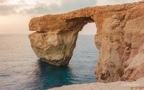 The Azure Window in Gozo the sister island of Malta  OC