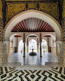 The Bardo National Museum in Algeria With Algerian Zirid architecture