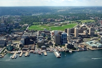 The beautiful city I grew up in Halifax Nova Scotia complete with star fort 