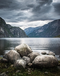 The beauty of Eidfjord in Norway  on a moody day  Instagram glacionaut