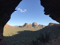 The Birthing Cave in Sedona Arizona OC 