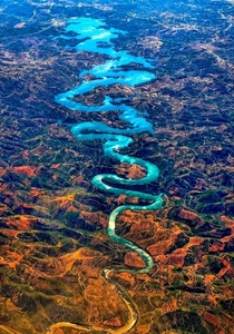 The Blue Dragon River in Portugal  Photo by Steve Richards x