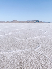 The Bonneville Salt Flats Utah 