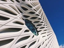 The Broad museum in downtown Los Angeles Designed by Diller Scofidio  Renfro 