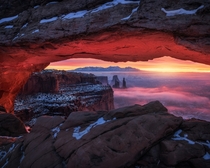The Burning Window - Canyonlands National ParkUtah  x