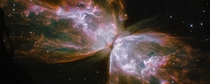The Butterfly Nebula with its  light year wingspan 