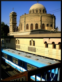 The Cairo subway and a coptic church - 