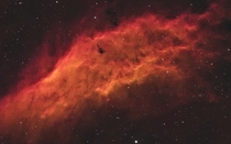The California Nebula Taken From my Backyard